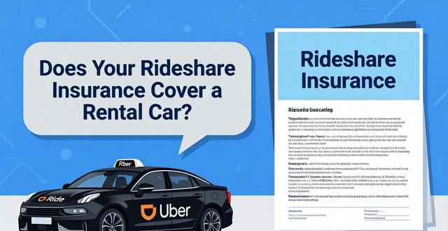 Does Your Rideshare Insurance Cover a Rental Car? Let’s Dig In — Rideshare Insurance Coverage for Uber & Lyft Drivers
