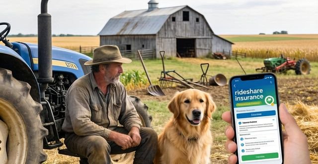 Why Farmers Need Special Rideshare Insurance Not Auto Policies — Rideshare Insurance Coverage for Uber & Lyft Drivers
